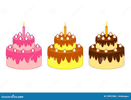 three cakes